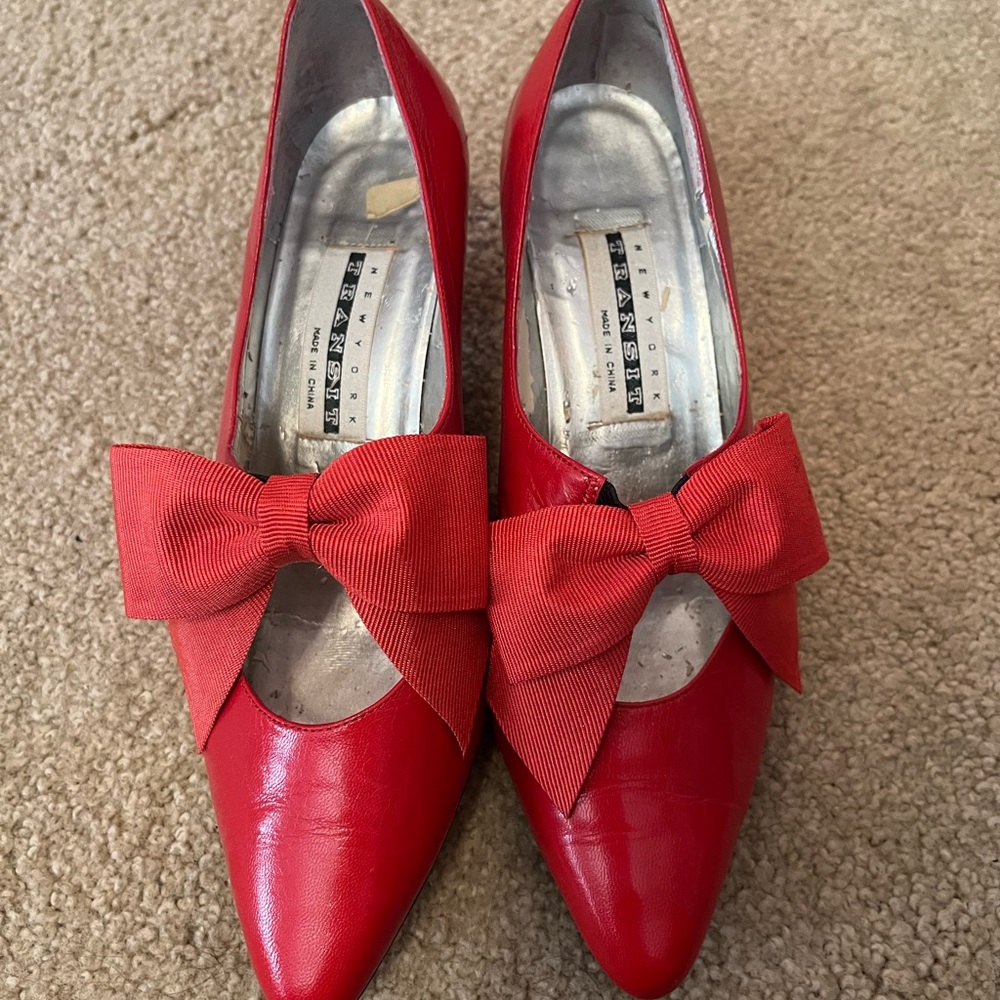 Vintage heels NEWYORK TRANSIT
